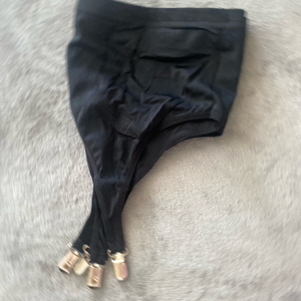 Waist Garter Belts with 4 Vintage Metal Clips for Stockings Women Lingerie L/XL - Picture 11 of 11